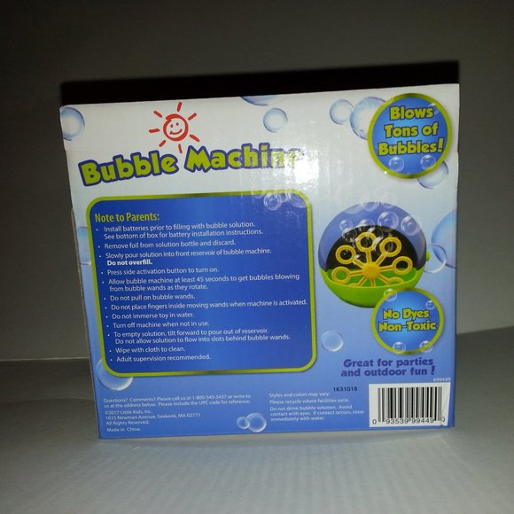 Bubble Blower Penguin Machine Kids Birthday PARTY TOYS - Picture 7 of 8